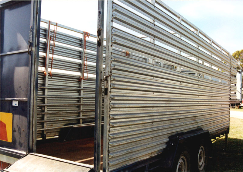 Livestock trailer picture
